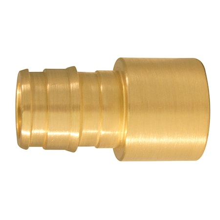 PEX-A 1/2 In. Expansion PEX In To X 1/2 In. D Female Sweat Brass Adapter